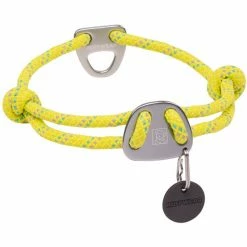 Ruffwear Knot-a-Collar Reflective Rope Collar lichen green