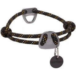 Ruffwear Knot-a-Collar Reflective Rope Collar obsidian black