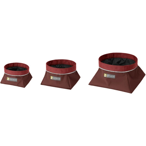 Ruffwear Quencher Bowl fired brick 4 Ruffwear Quencher Bowl fired brick - Image 2