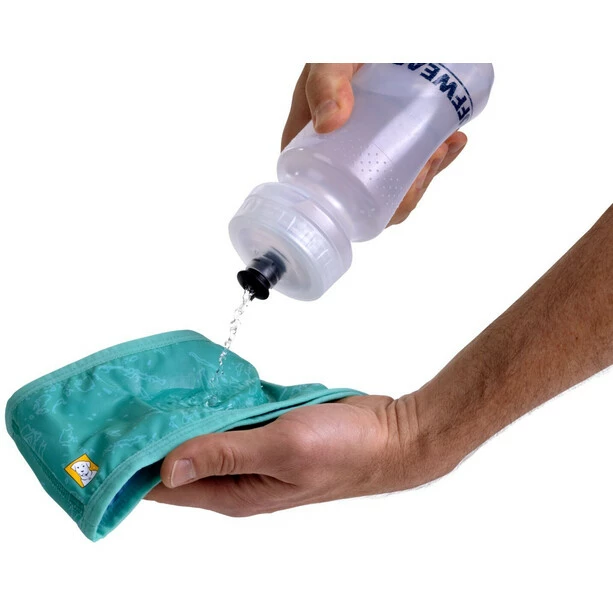 Ruffwear Swamp Cooler Neck Gaiter aurora teal/heliotrope purple 5 Ruffwear Swamp Cooler Neck Gaiter aurora teal/heliotrope purple - Image 3