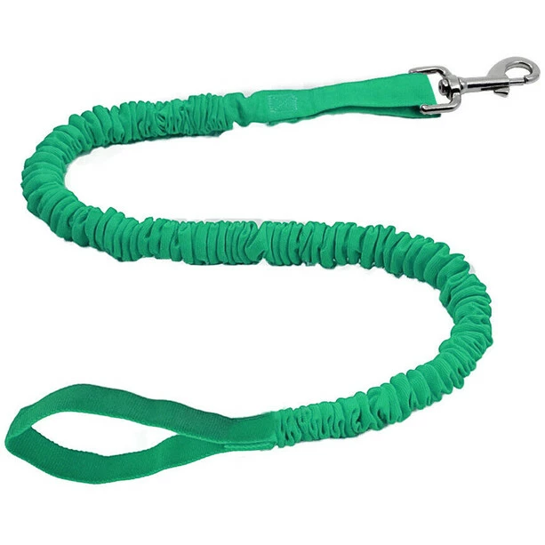 TowWhee Dog Leash Long with Mini Carabiner green 3 TowWhee Dog Leash Long with Mini Carabiner green